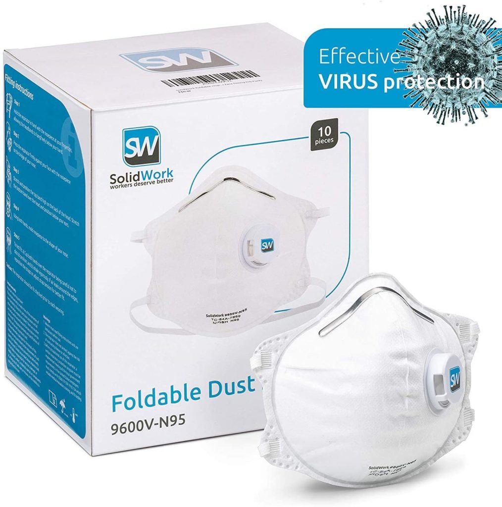 Solid Work N95 Foldable Respirator Mask
