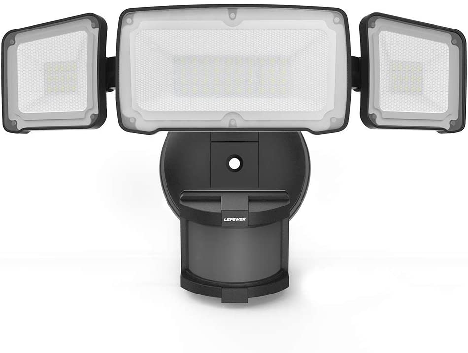 LEPOWER 35W LED Motion Sensor Security Light