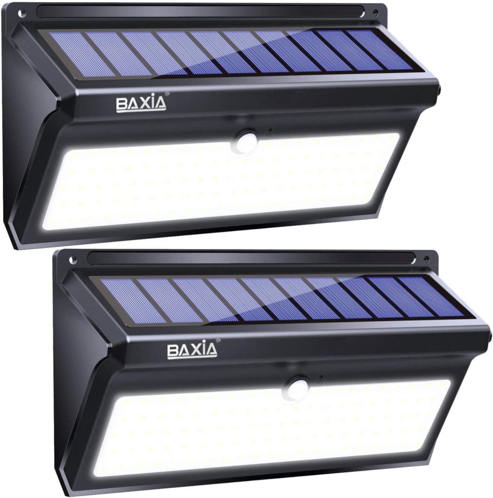 BAXIA Technology 100 LED Outdoor Motion Sensor Light
